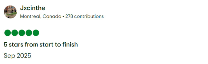 Gladys Adventure Trip Advisor Review